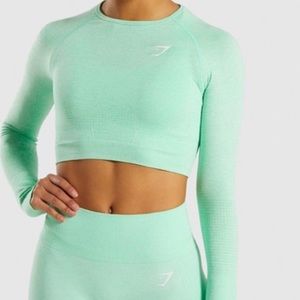GYMSHARK| NWT | vital seamless crop top